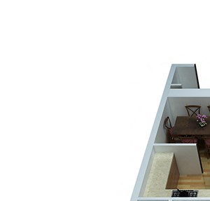 3 Bedrooms / 2 Bathrooms